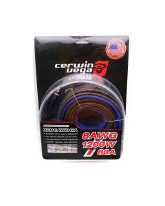 Cerwin Vega XED8AWG Amplifier Wiring Kit